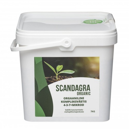 Orgaaniline kompleksväetis Fertiplus Scandagra 7 kg